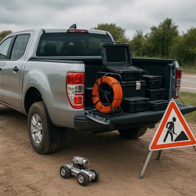 pick up 4x4 d'inspéction 