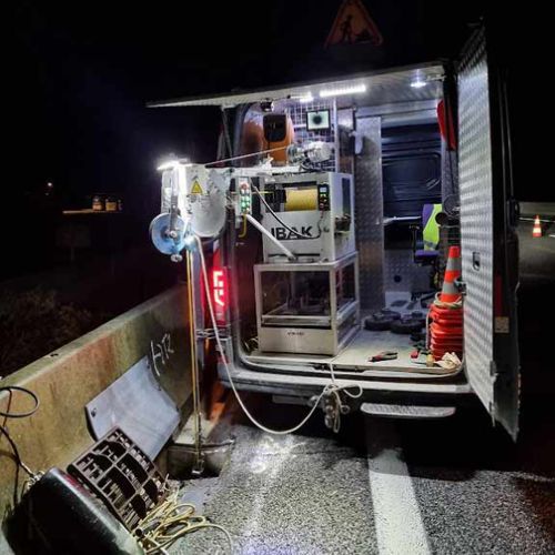 Remorque ITV ITLP Services – Inspection caméra avec éclairage et unité mobile opérationnelle