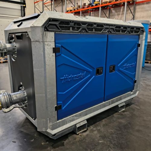 Pompe Hydrostal 400 m3/h pour pompage chantier en Bretagne